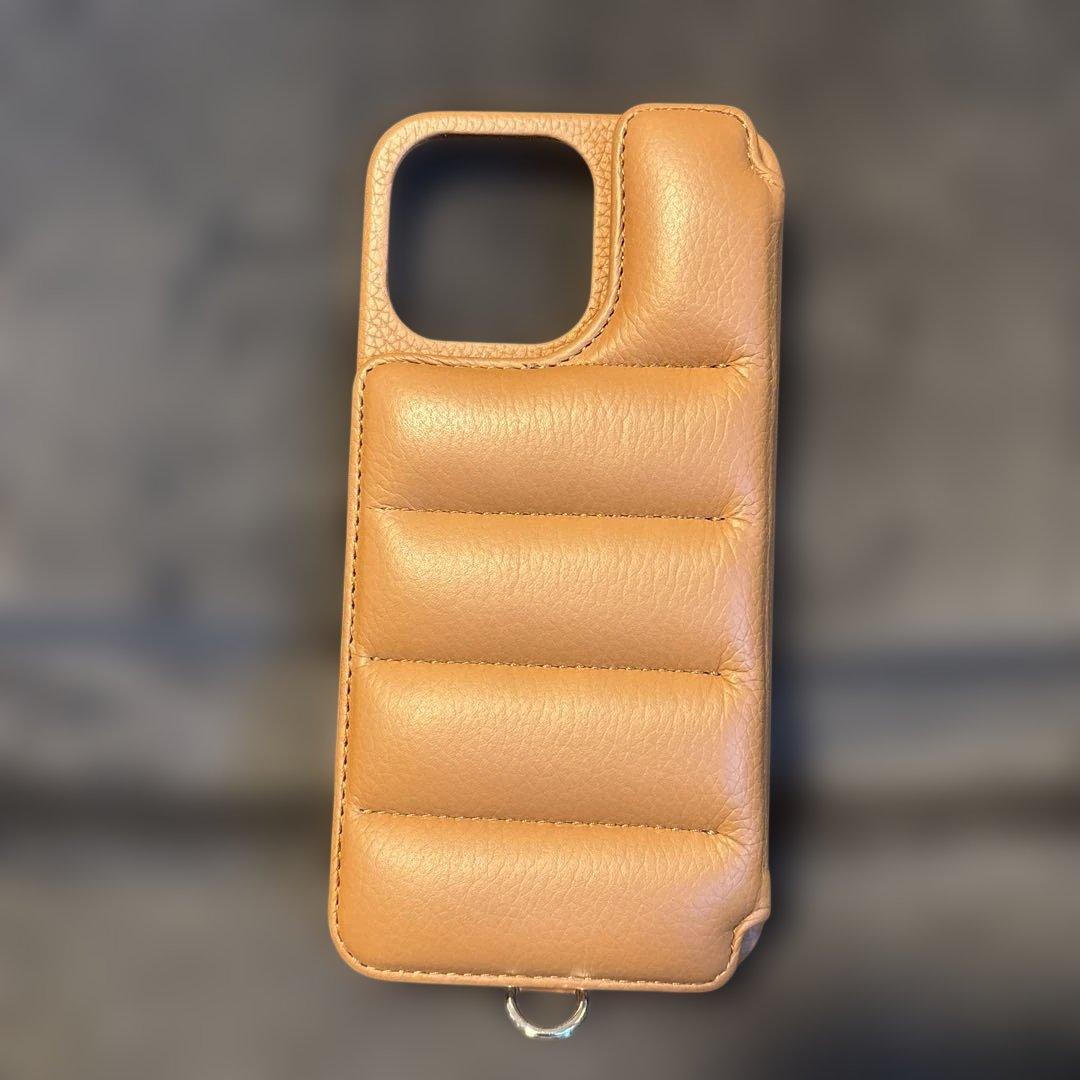 demiu iPhone14pro ケース　バロン　ブラウン