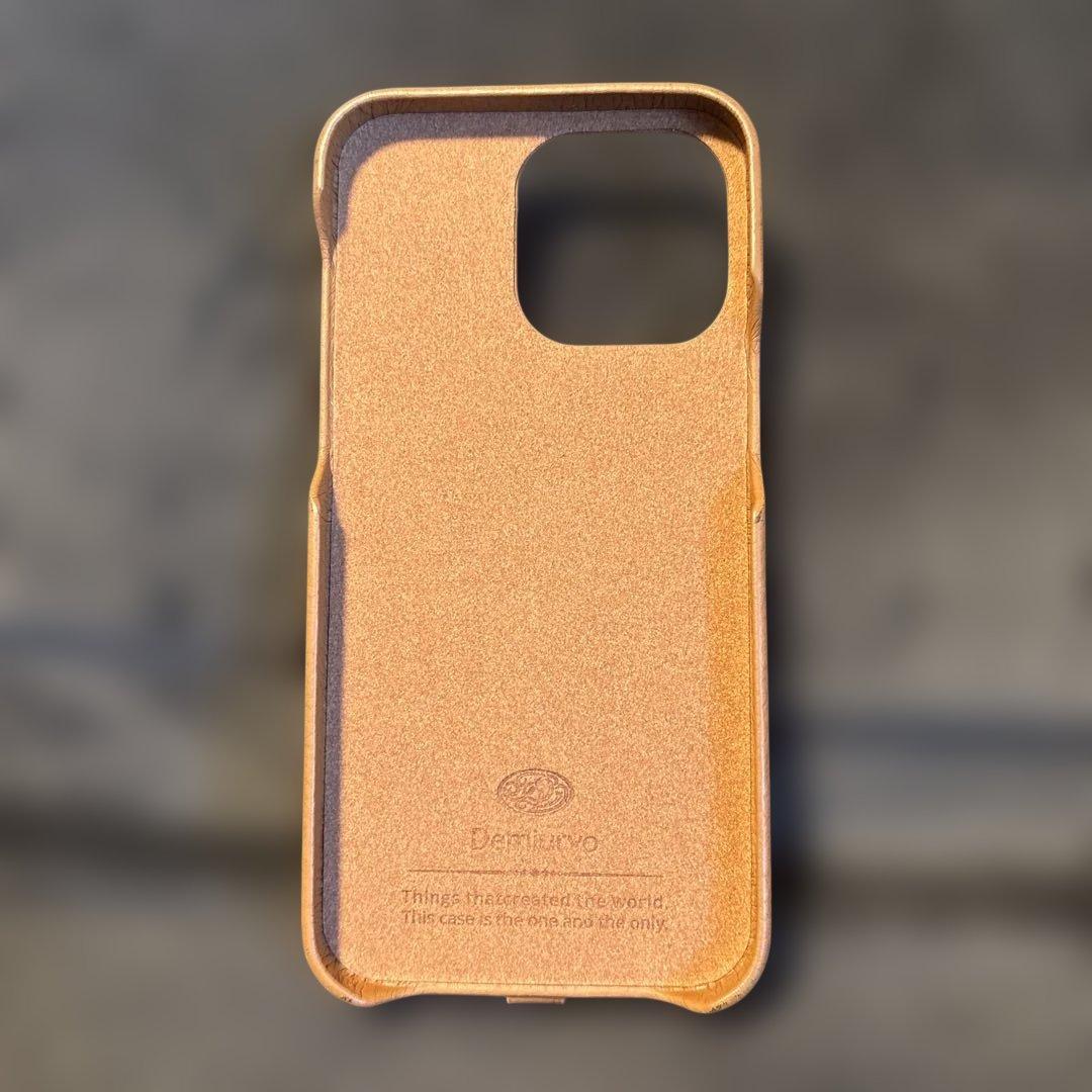demiu iPhone14pro ケース　バロン　ブラウン