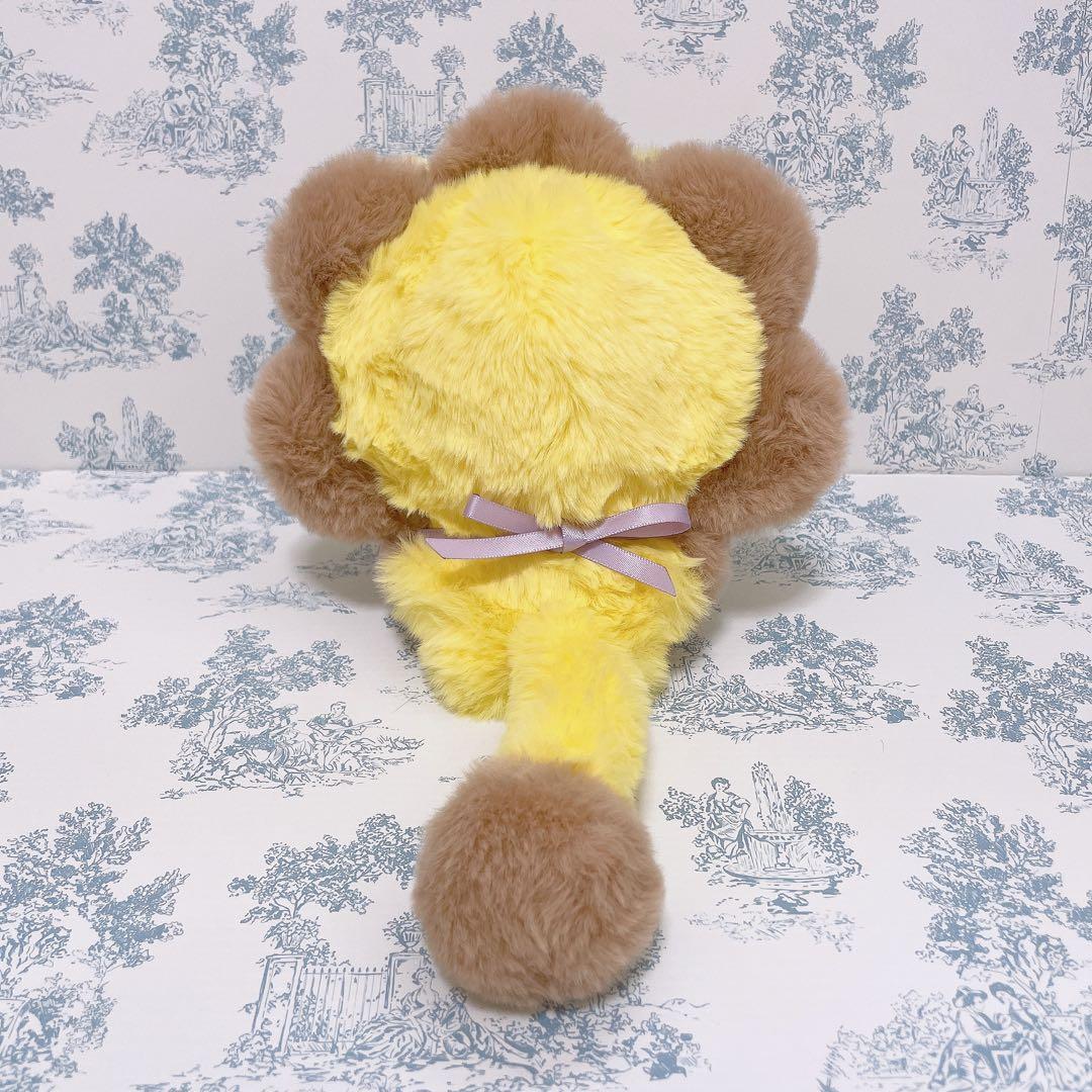 ⟡裏地付き⟡ 着ぐるみ ぬい服 ライオン 紫