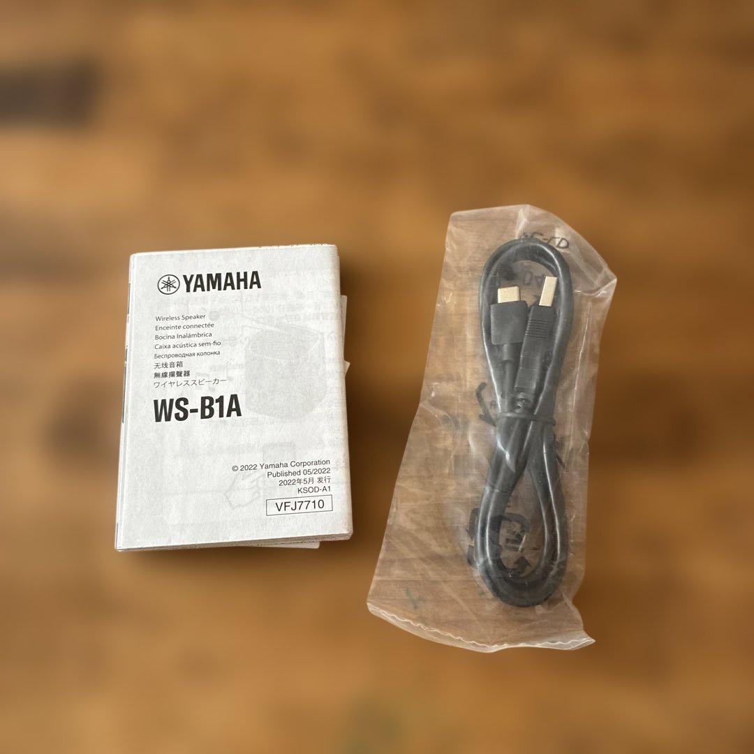 【美品】YAMAHA WS-B1A ワイヤレススピーカー