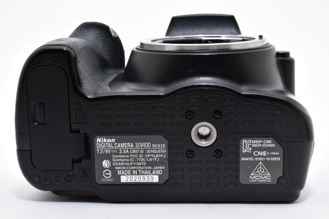 ★美品★ Nikon D3400 ボディ ★充電器付き★ #1358