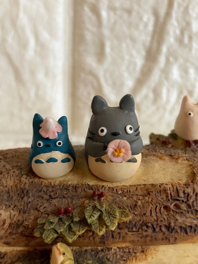 となりのトトロ キーフックスタンド 鍵かけ お花のラッパ 小物入れ インテリア