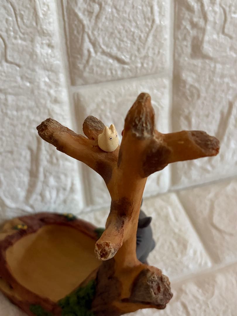 となりのトトロ キーフックスタンド 鍵かけ お花のラッパ 小物入れ インテリア