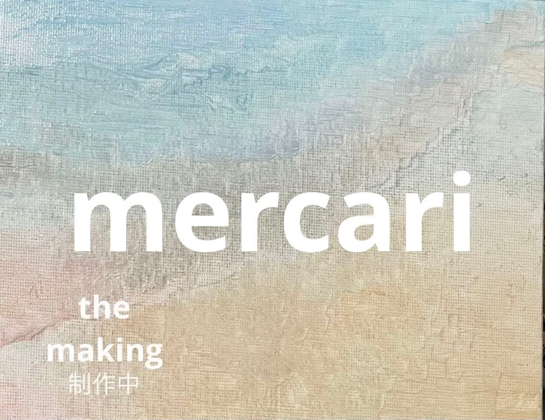 海。原画　手描き1点物aquamarine 。sea 癒し。油絵