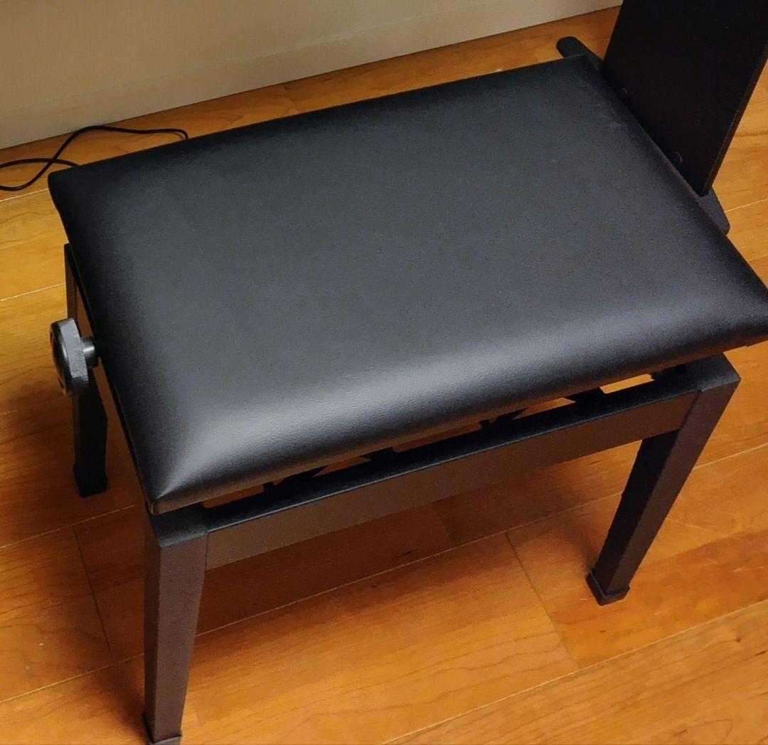 CASIO 電子ピアノ用 高低自在イス ブラック CB-30BK