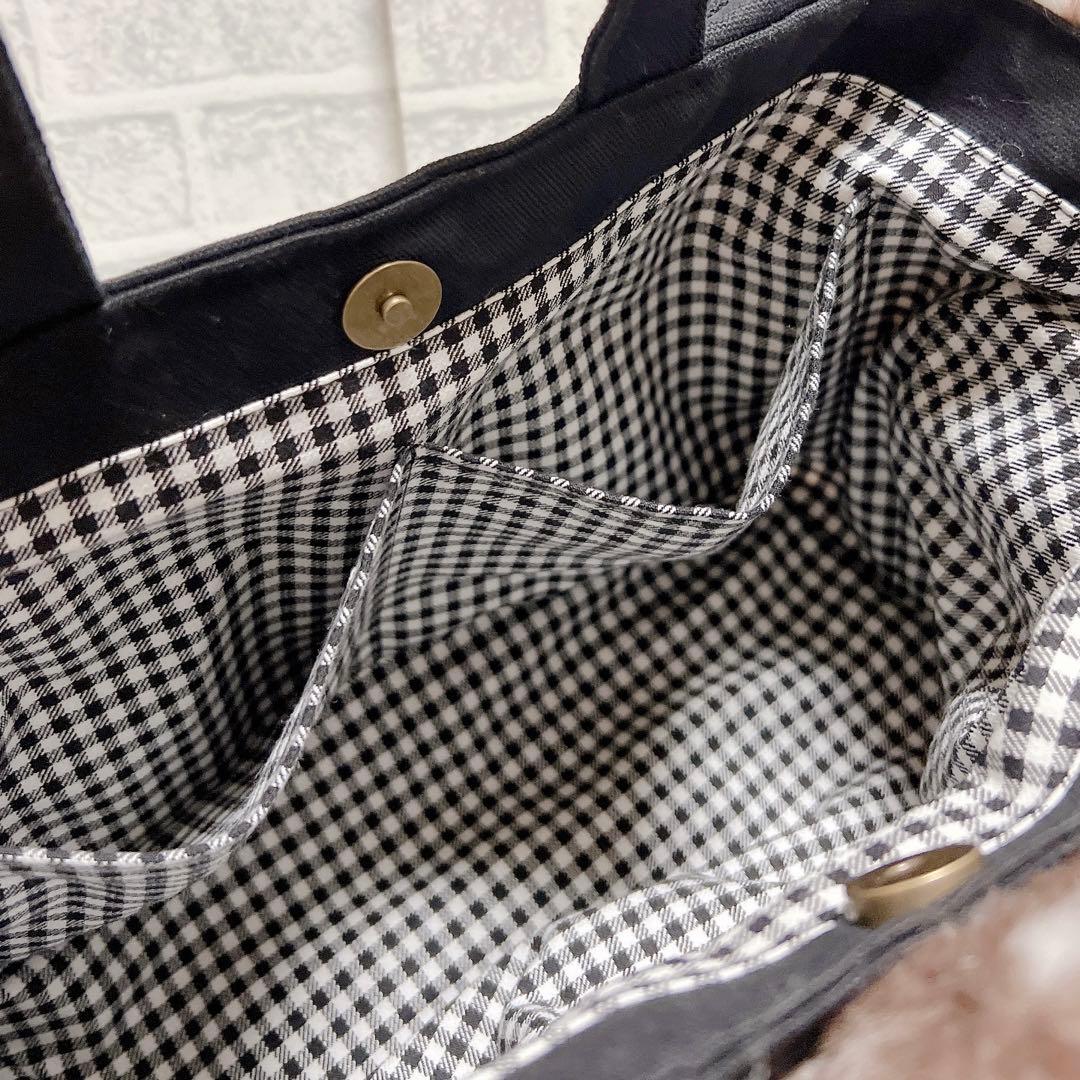 コヤンイサムチョン ハンドメイド チュールフリルトートバッグ バンビファー 猫