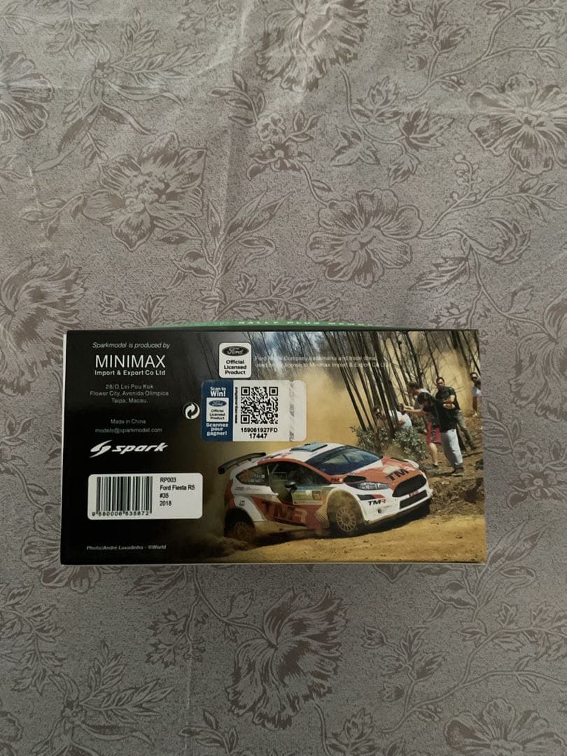 ミニカー　FORD FIESTA R5 1/43(非売品)
