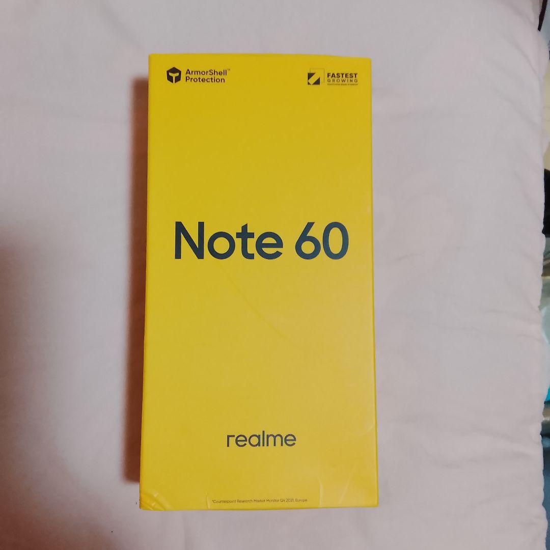 realme Note 60 グローバルバージョン 3GB+64GB Blue