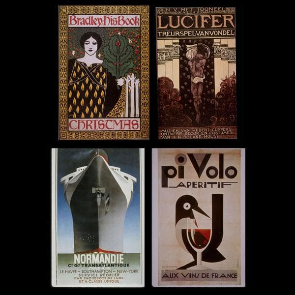 PA27【ヨーロッパ・ポスター集】フリーCD素材100点