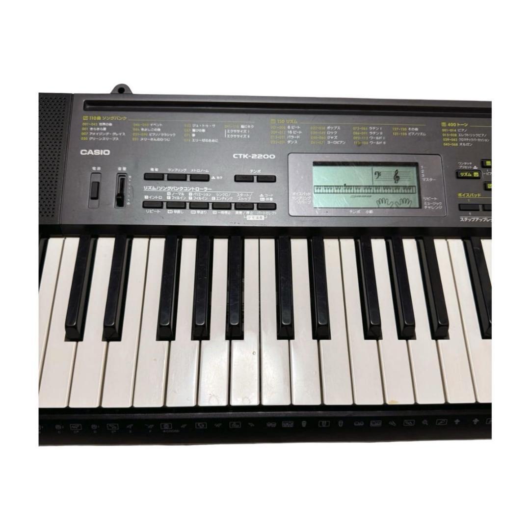 CASIO カシオ CTK - 2200 キーボード ブラック acアダプター