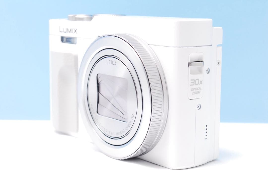 【保証期間内】LUMIX DC TZ99 ホワイト WiFi搭載 4K撮影