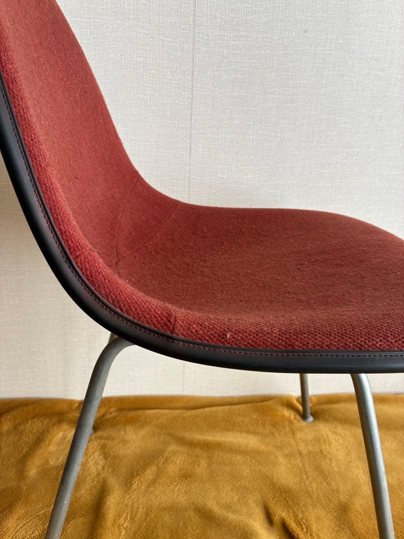 ヴィンテージ 1980年前期 イームズ ハーマンミラー シェルチェア 布張り