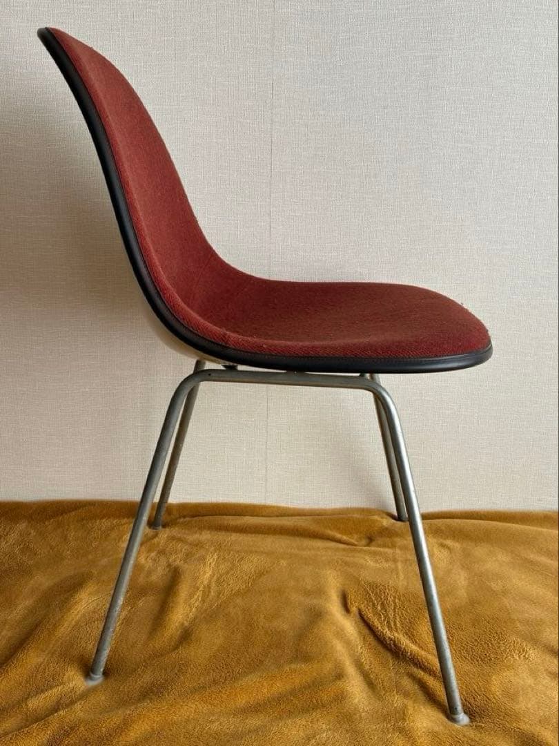 ヴィンテージ 1980年前期 イームズ ハーマンミラー シェルチェア 布張り