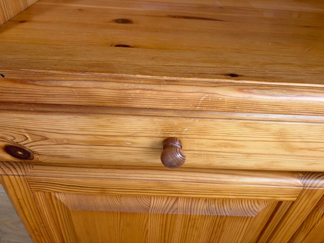 カントリー　食器棚　アンティーク　フレンチカントリー　キッチンボード