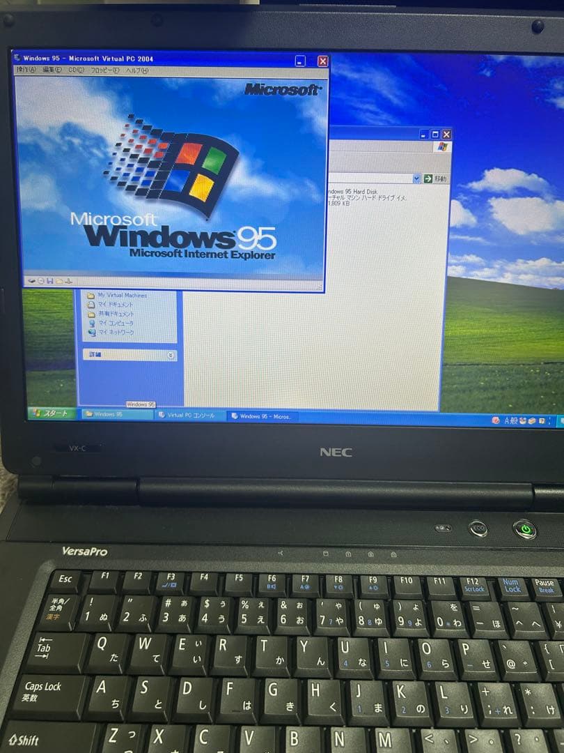 NEC ノートパソコン VK21LX-C Windows XP