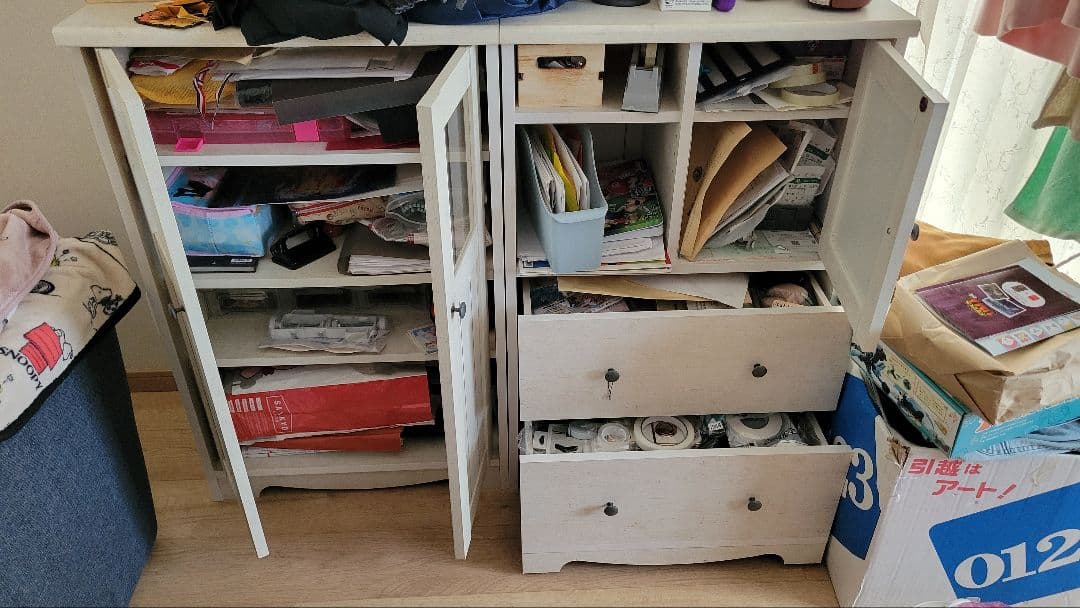 リズバレー　棚　チェスト　ニトリ　2set