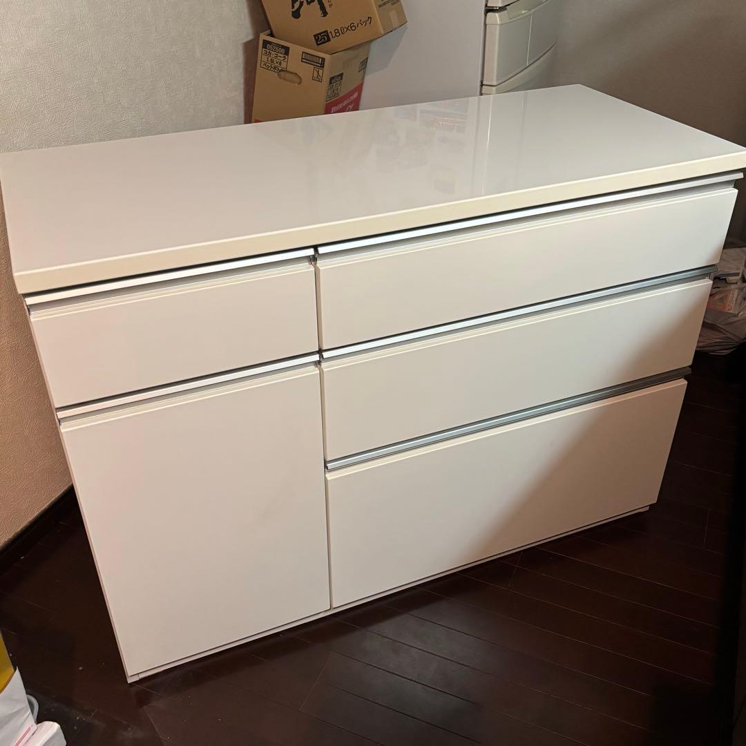 【本日限定最終値下げ】ホワイトキッチンカウンター