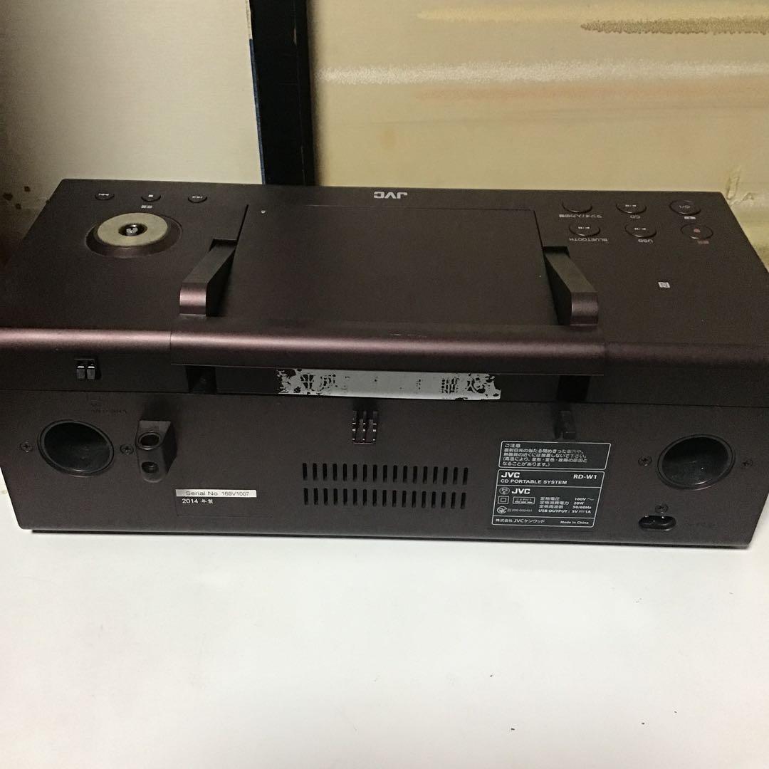 ケンウッド　ラジカセ　CDポータブルシステム　RD-W1 2台セット