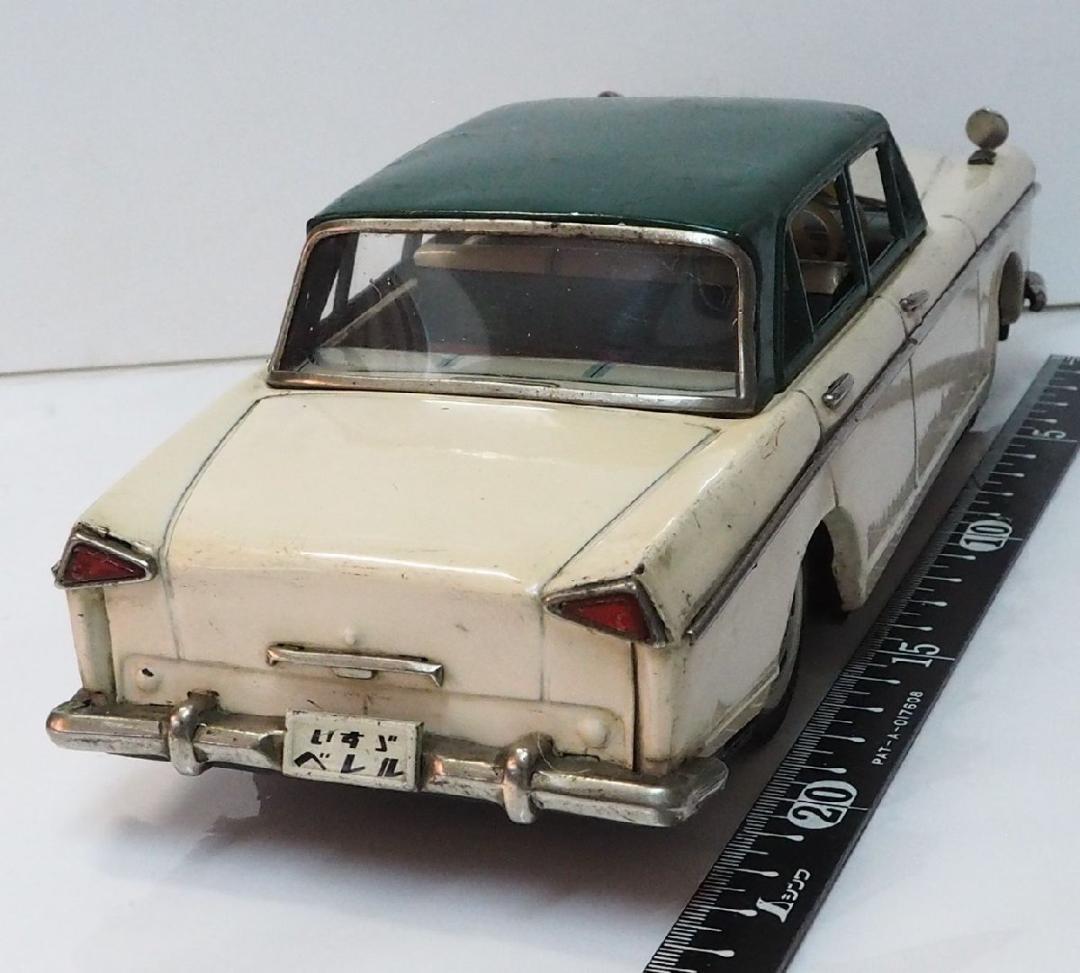 うおち　　当時物【イスズベレル緑/白】ブリキ製フリクションミニカー【箱無】