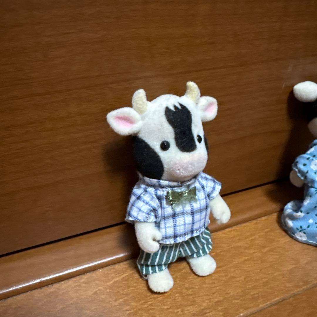 シルバニアファミリー　ウシのおじいちゃん・おばあちゃん　海外版