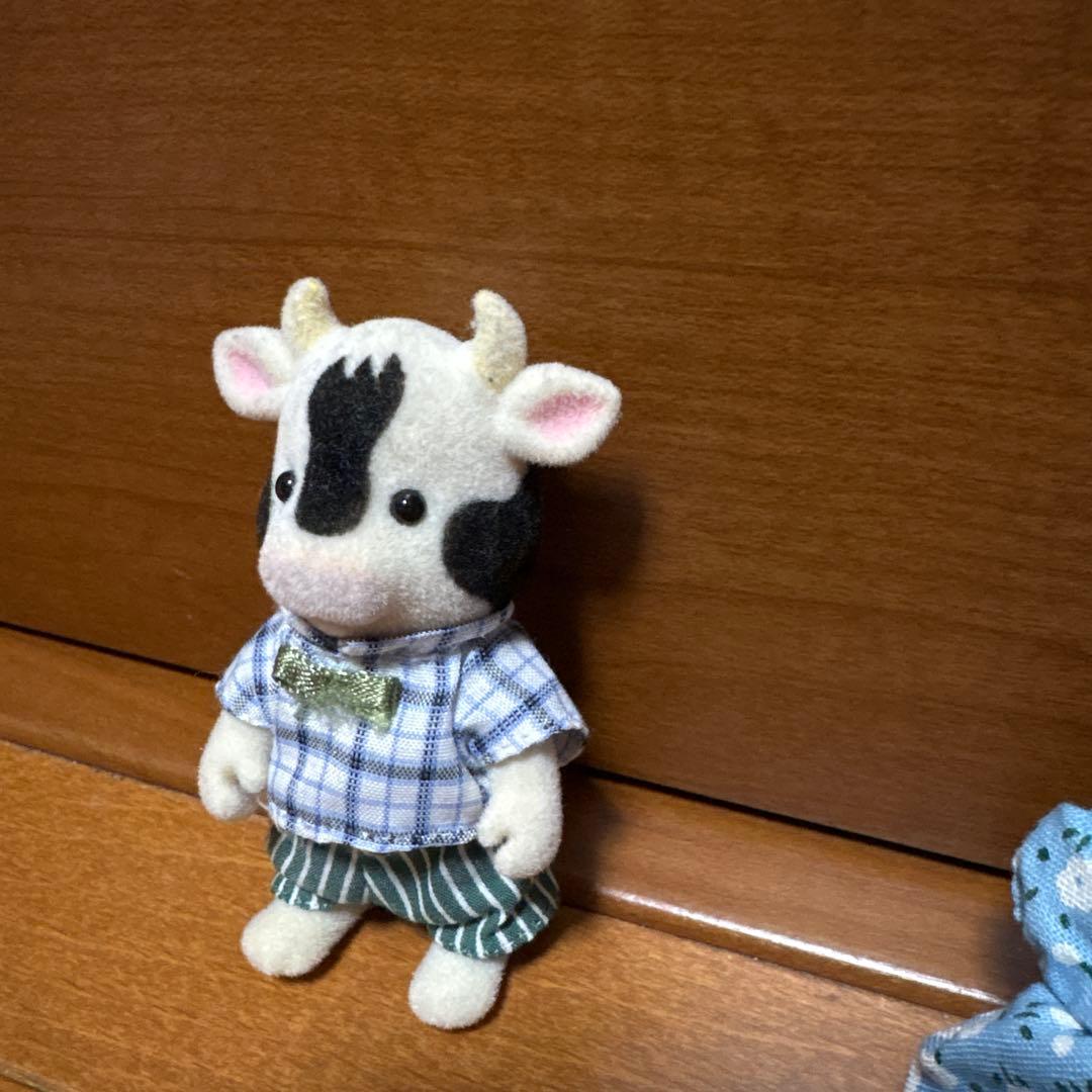 シルバニアファミリー　ウシのおじいちゃん・おばあちゃん　海外版