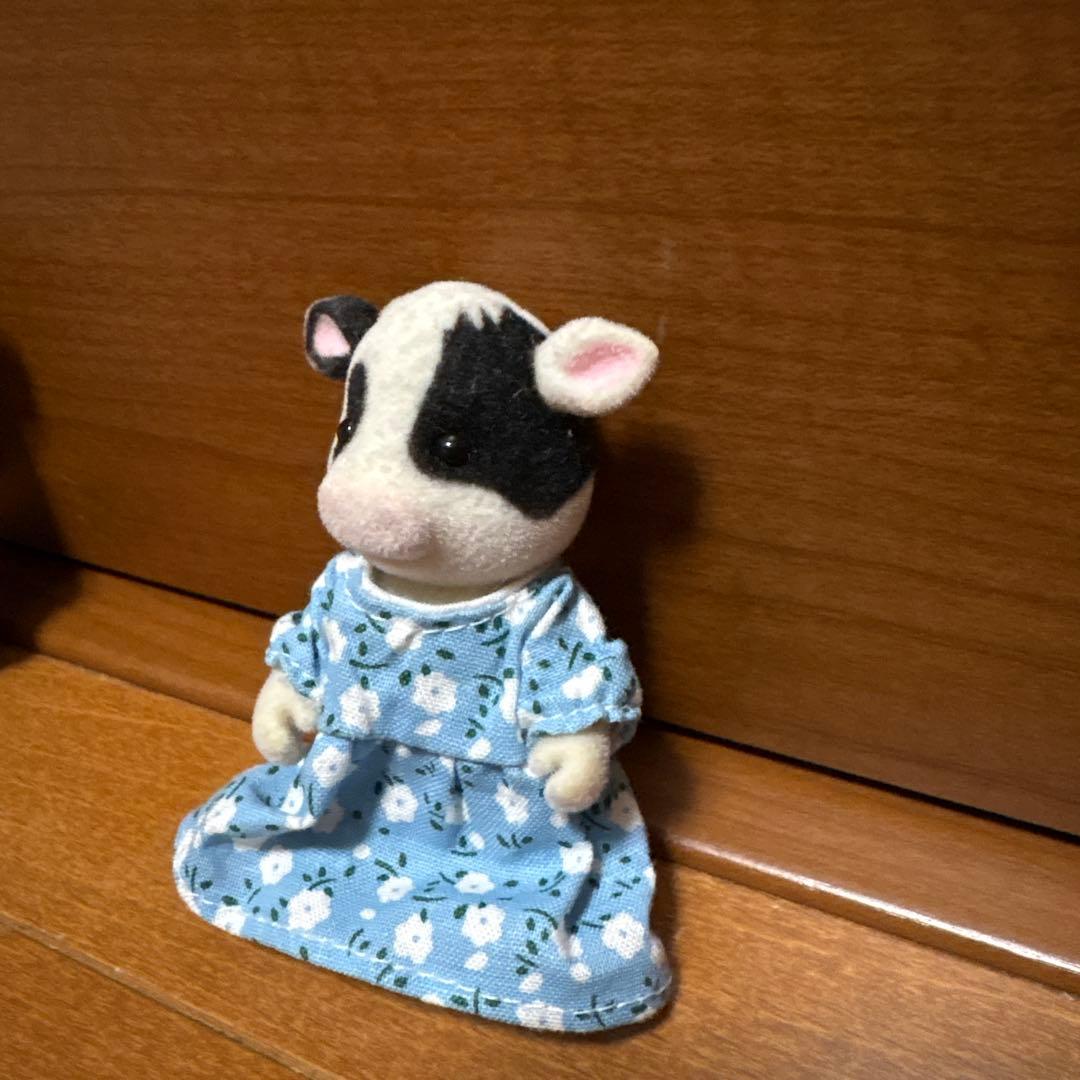 シルバニアファミリー　ウシのおじいちゃん・おばあちゃん　海外版