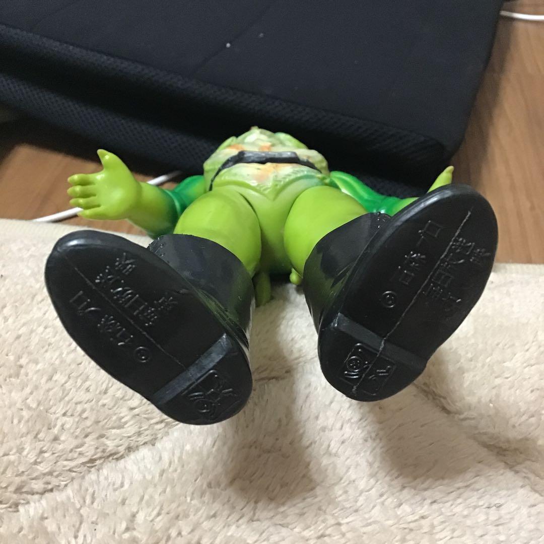 期間限定　昭和レトロ　当時物　旧バンダイ　ソフビ　仮面ライダー　怪人　サラセニア