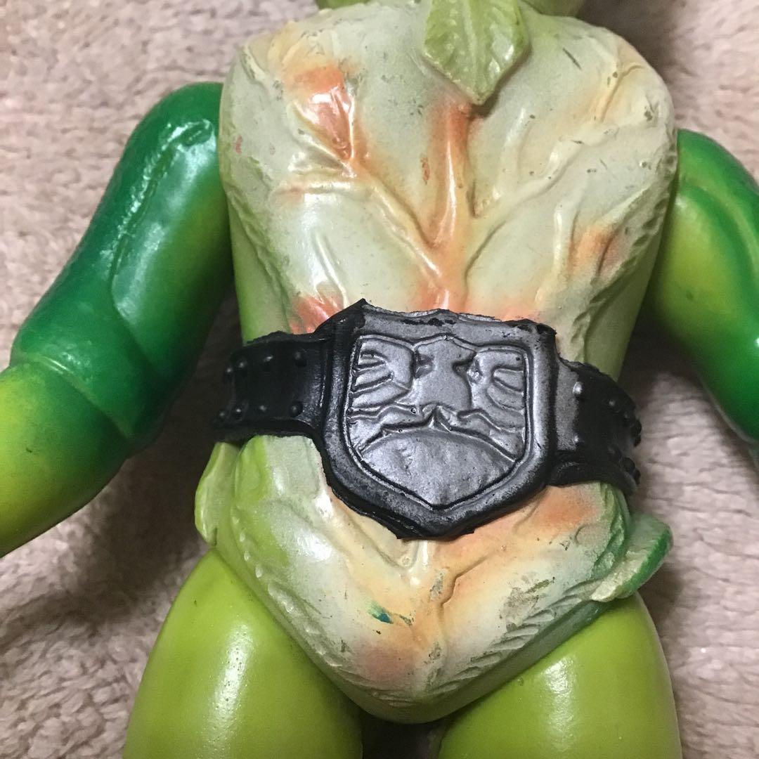 期間限定　昭和レトロ　当時物　旧バンダイ　ソフビ　仮面ライダー　怪人　サラセニア