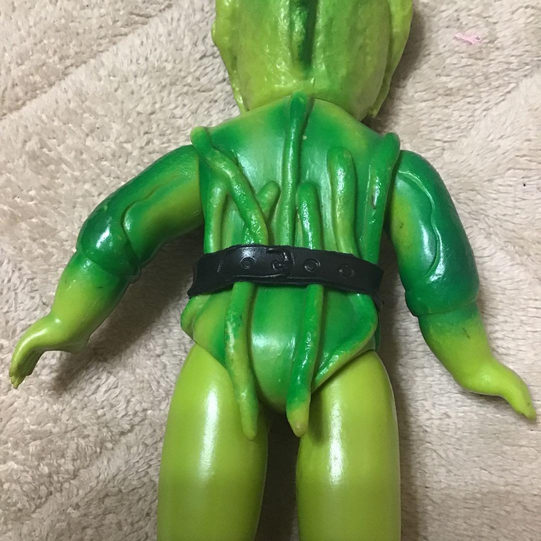 期間限定　昭和レトロ　当時物　旧バンダイ　ソフビ　仮面ライダー　怪人　サラセニア