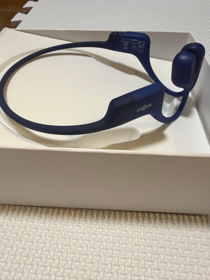SHOKZ OPENRUN 骨伝導イヤホン ブルー