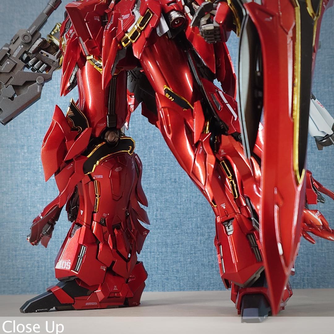 MG シナンジュ \"匠studioカスタム\" 1/100 キャンディ塗装完成品