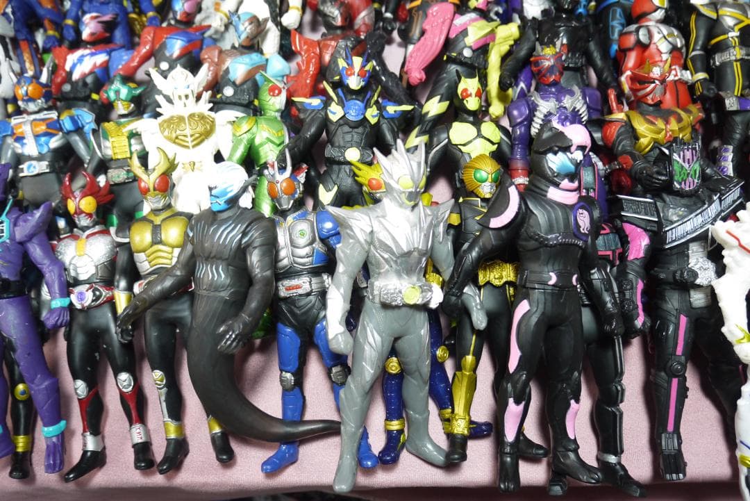 ライダーヒーローシリーズ　ビッグサイズソフビ　150体