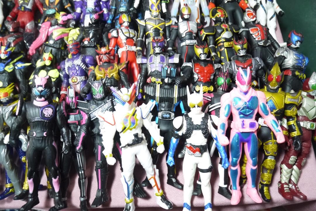 ライダーヒーローシリーズ　ビッグサイズソフビ　150体