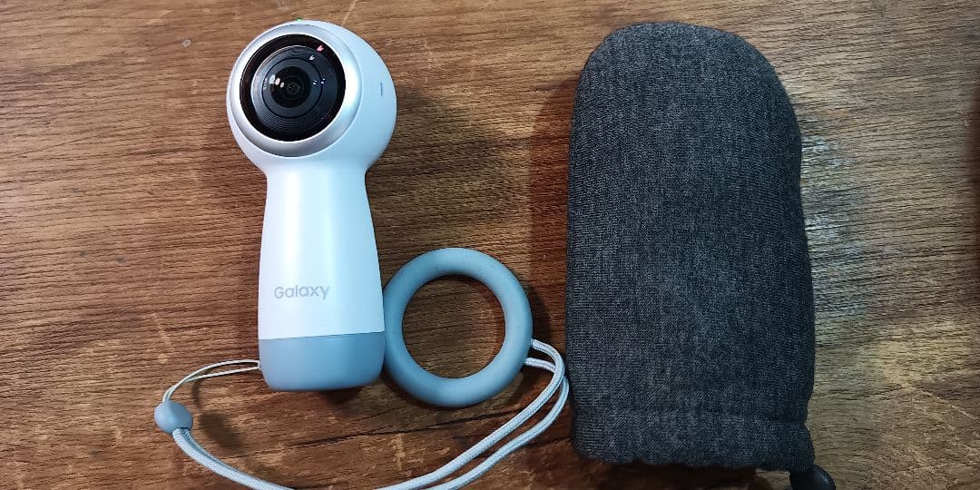 スノーボードの撮影　Galaxy S7 edge 　全天球カメラ gear360