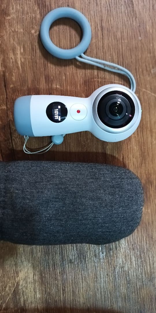 スノーボードの撮影　Galaxy S7 edge 　全天球カメラ gear360