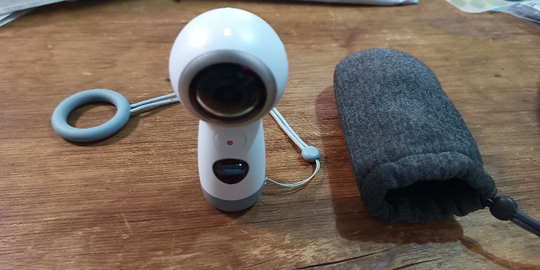 スノーボードの撮影　Galaxy S7 edge 　全天球カメラ gear360