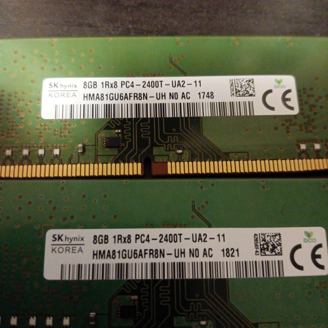 SK hynix 8GB PC4-2400T メモリー