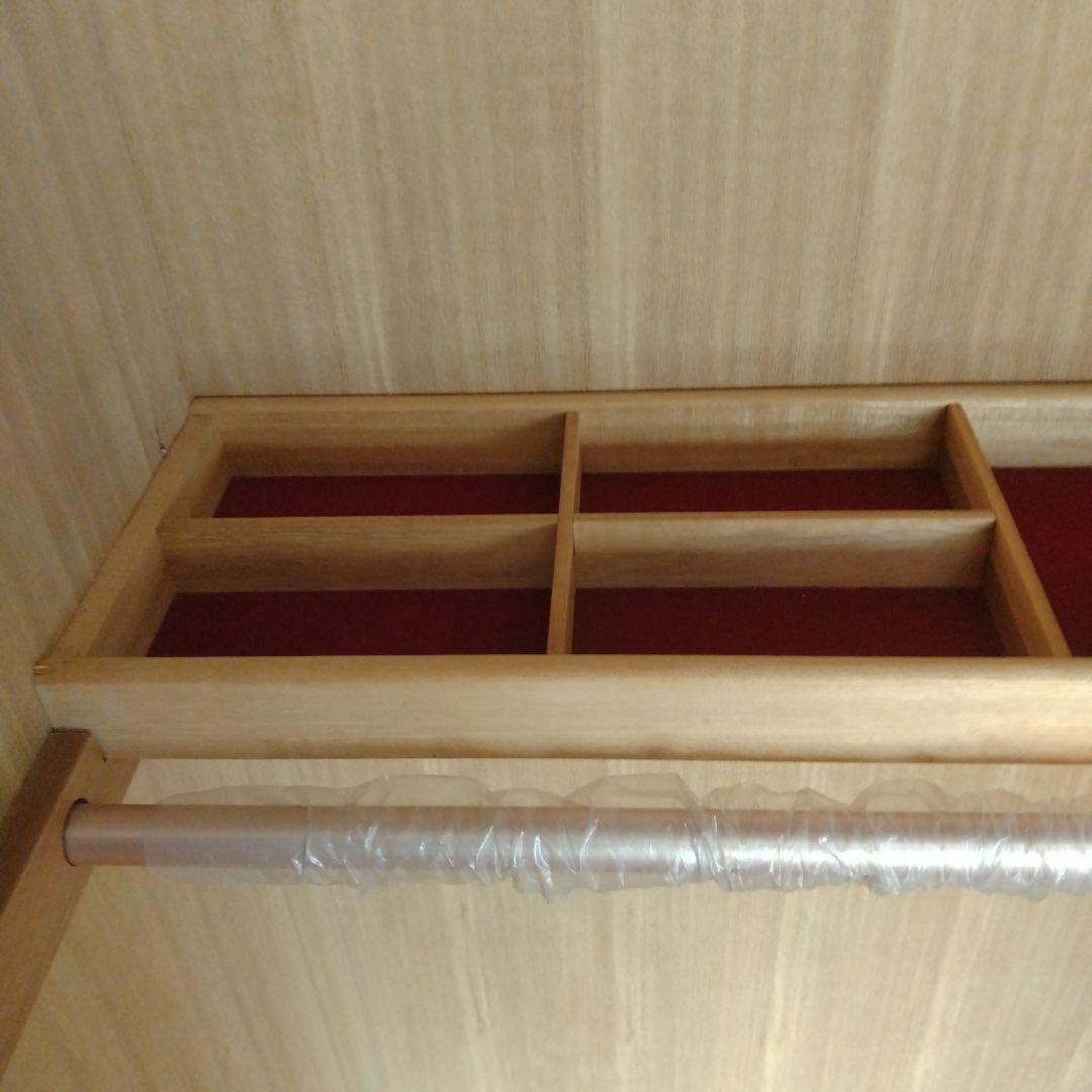 ワードローブ　洋タンス　ロッカー　木製　府中家具　引取限定　写真撮り直し