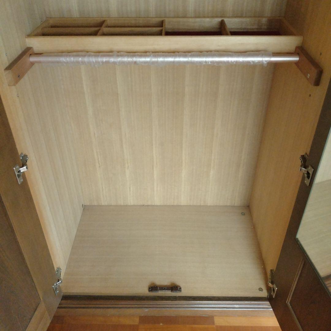 ワードローブ　洋タンス　ロッカー　木製　府中家具　引取限定　写真撮り直し