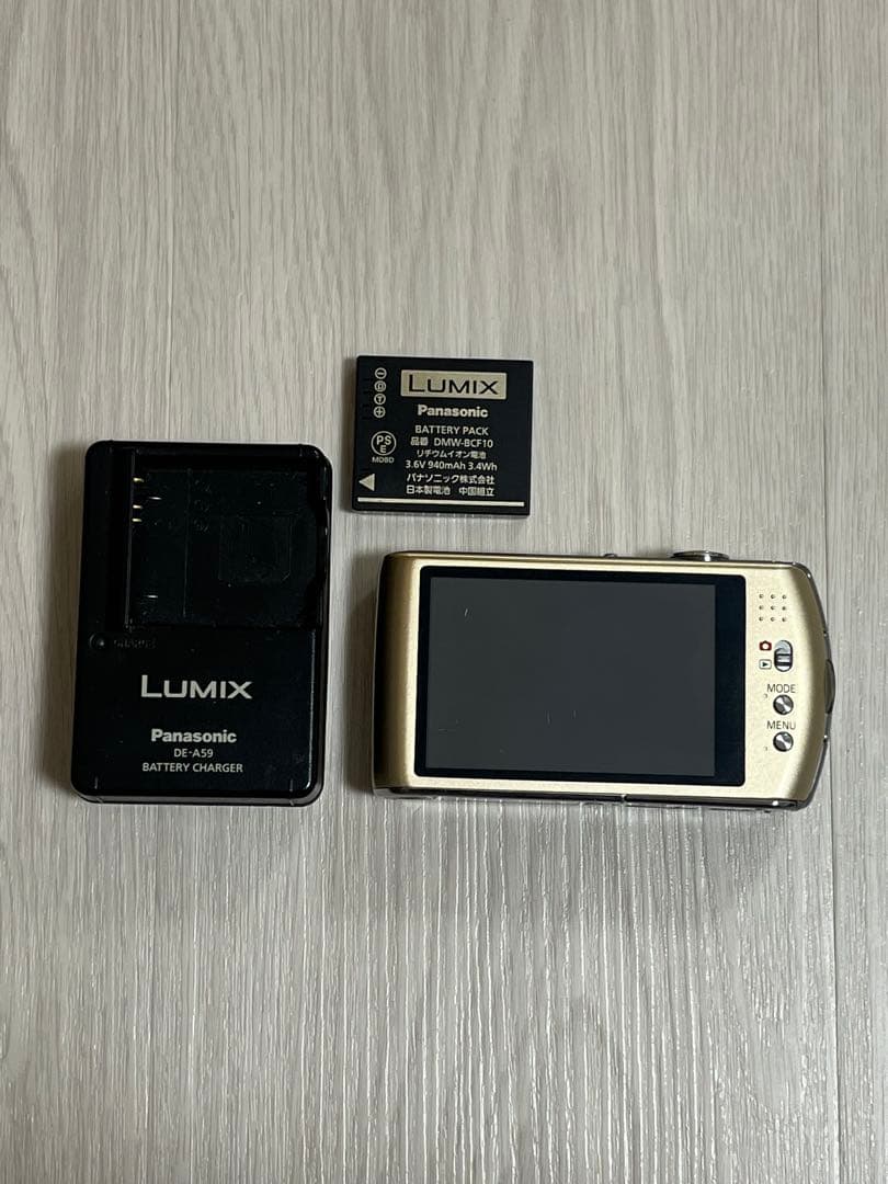 Panasonic LUMIX DMC-FX70 リュクスゴールド（動作確認済）