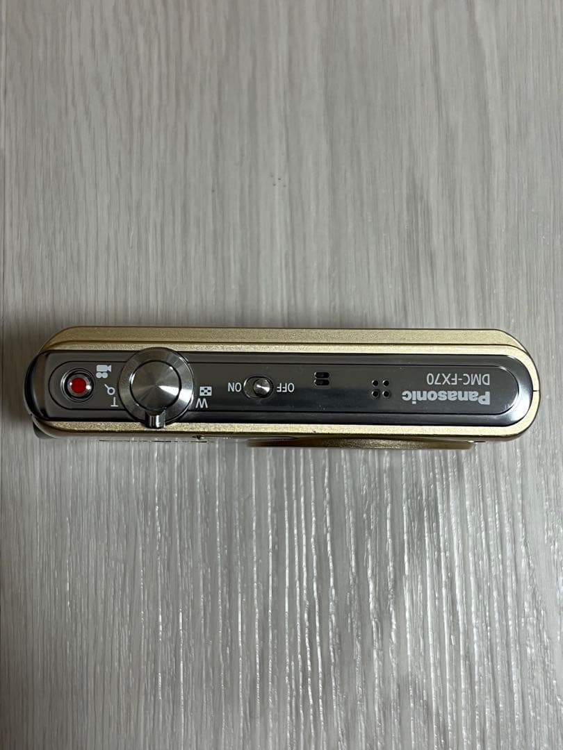 Panasonic LUMIX DMC-FX70 リュクスゴールド（動作確認済）