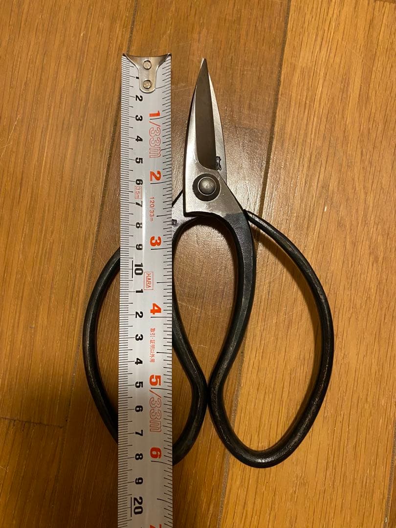 市光　6寸　植木鋏　庭師鋏