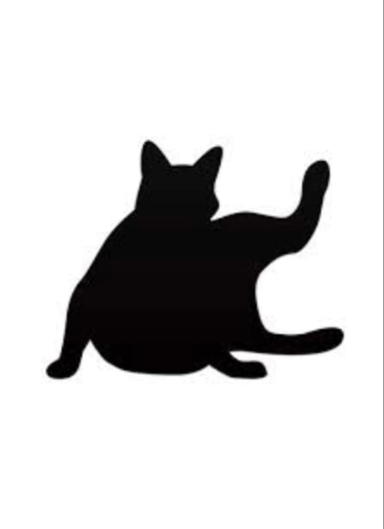 ネコ、犬シルエット　ミニ貝殻