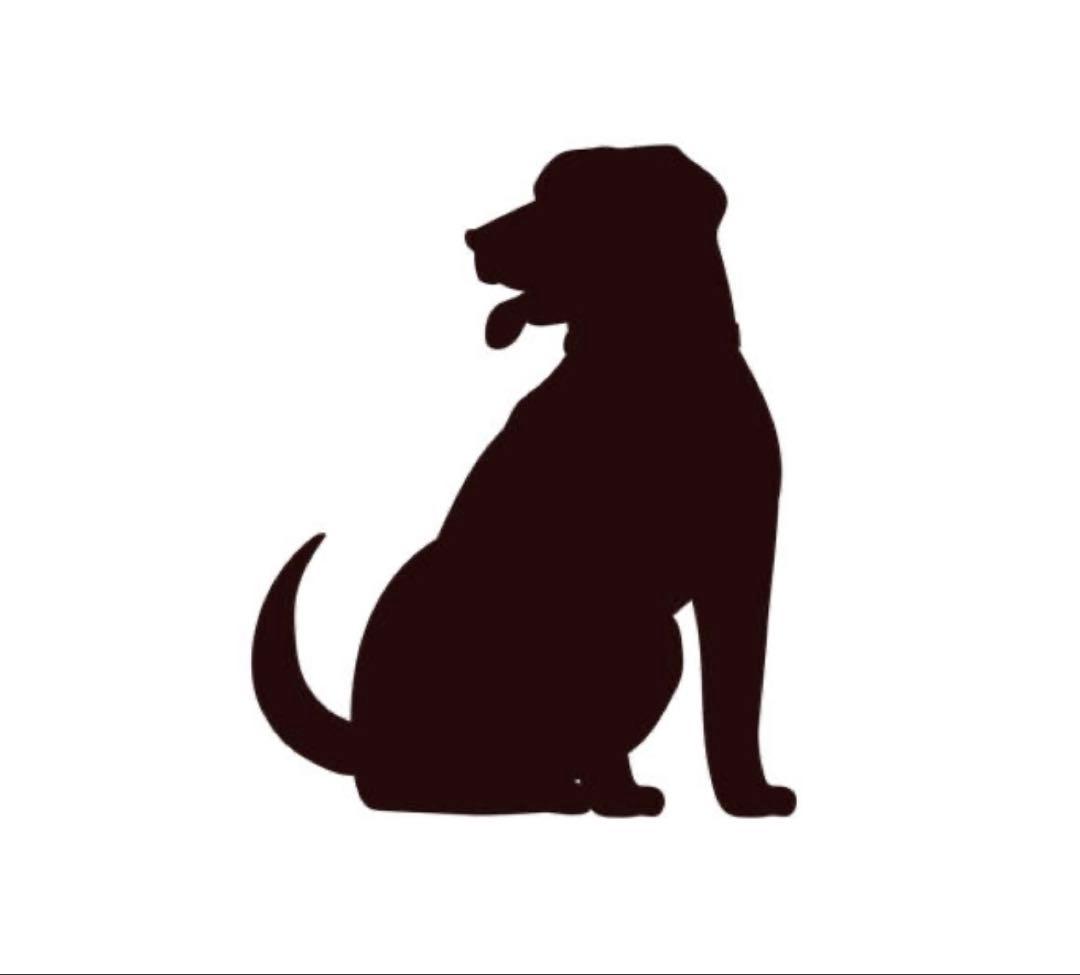 ネコ、犬シルエット　ミニ貝殻
