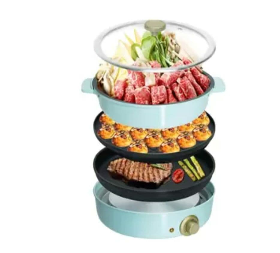 SOLEMOOD クッキングポット WL-G301 青色