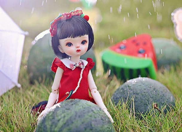 D113 BJD 1/6 ドール本体 Cici　球体関節人形 ハンドメイド