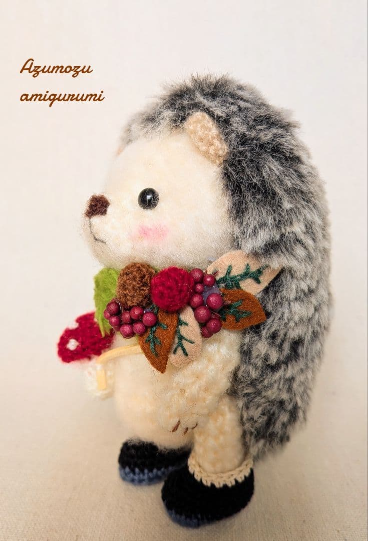 あみぐるみ★ハリネズミくん★ハンドメイド