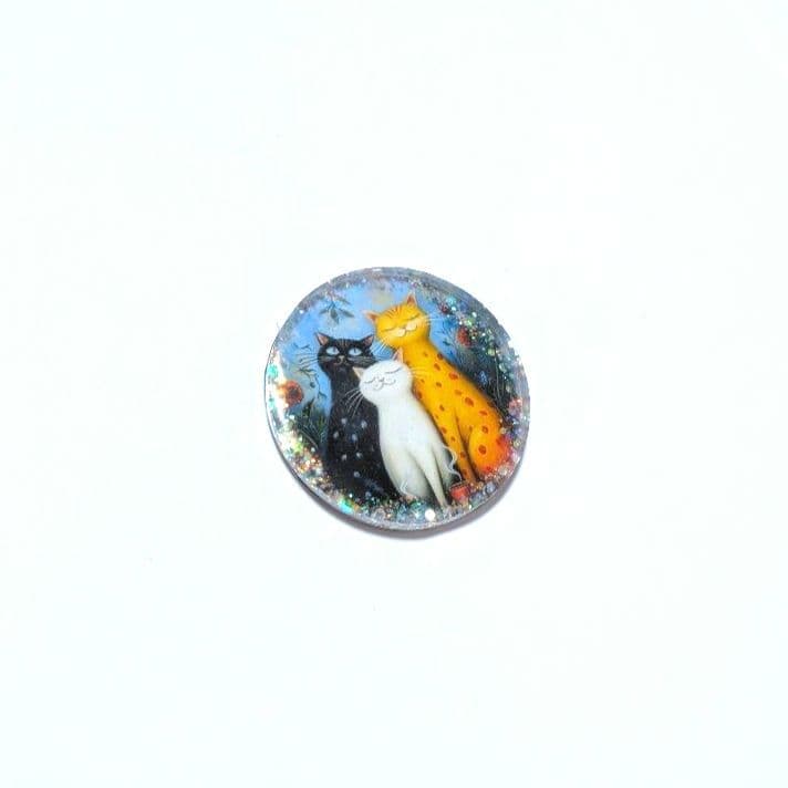 ☆レジン ヘアゴム ブローチ☆♡No.202♡