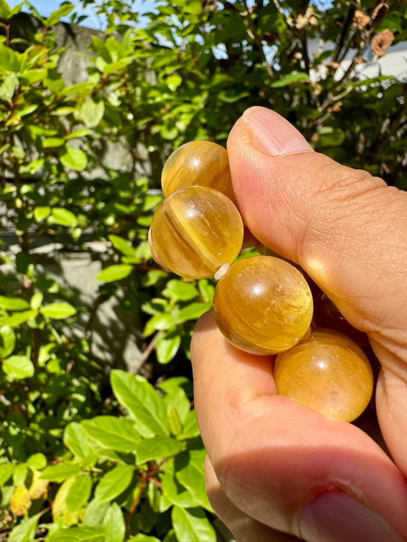 【最終限界価格】【割れ防止対策済】ゴールデンマイカ大玉16mm