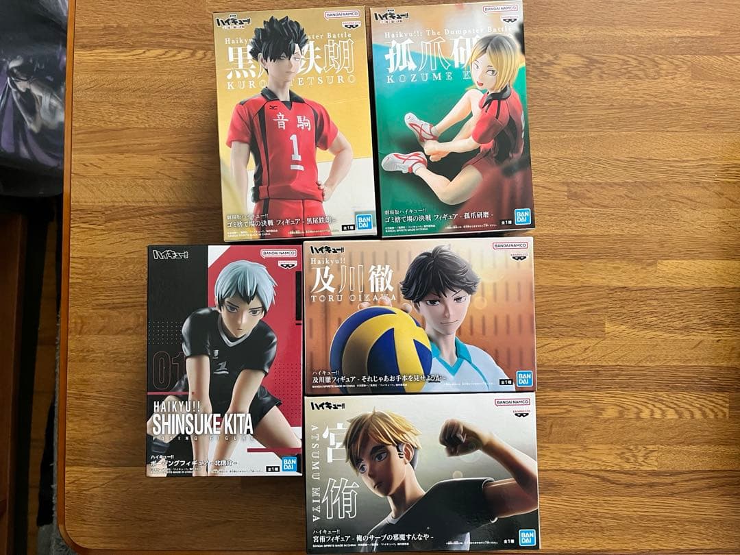 ハイキュー！！ ポージングフィギュアまとめ売り16点セット